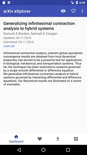 arXiv eXplorer  Mobile App for arXivorg